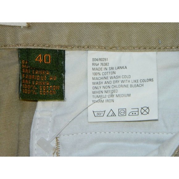 2 for/$35 Timberland Men's Khaki Cargo Shorts Size 40 - Picture 12 of 12